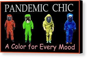 Pandemic Chic 1 - Canvas Print