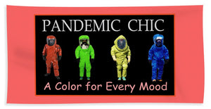 Pandemic Chic 1 - Beach Towel