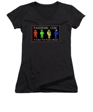 Load image into Gallery viewer, Pandemic Chic 1 - Women&#39;s V-Neck
