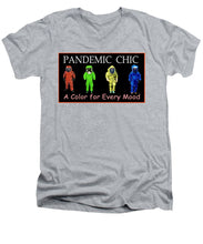 Load image into Gallery viewer, Pandemic Chic 1 - Men&#39;s V-Neck T-Shirt
