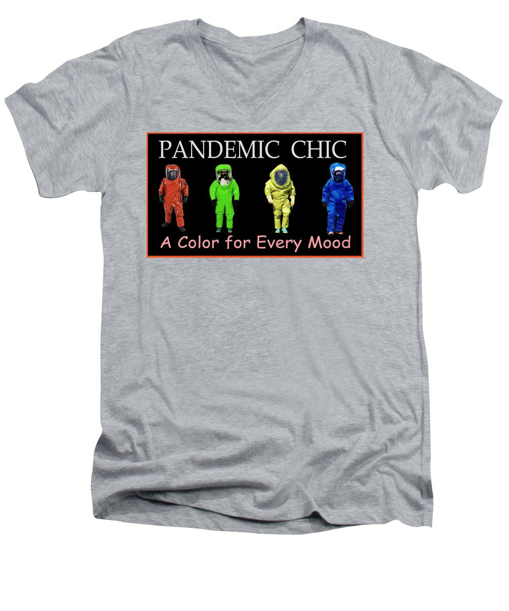 Pandemic Chic 1 - Men's V-Neck T-Shirt