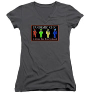 Load image into Gallery viewer, Pandemic Chic 1 - Women&#39;s V-Neck
