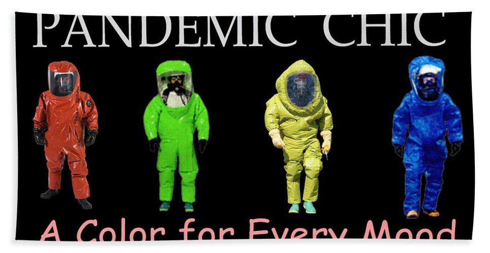Pandemic Chic 1 - Bath Towel