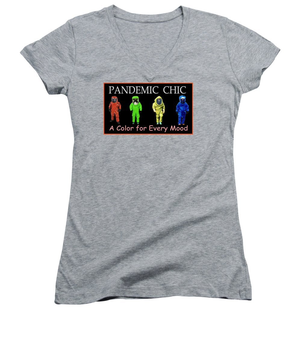 Pandemic Chic 1 - Women's V-Neck