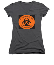 Load image into Gallery viewer, Pandemic Mask 2 - Women&#39;s V-Neck
