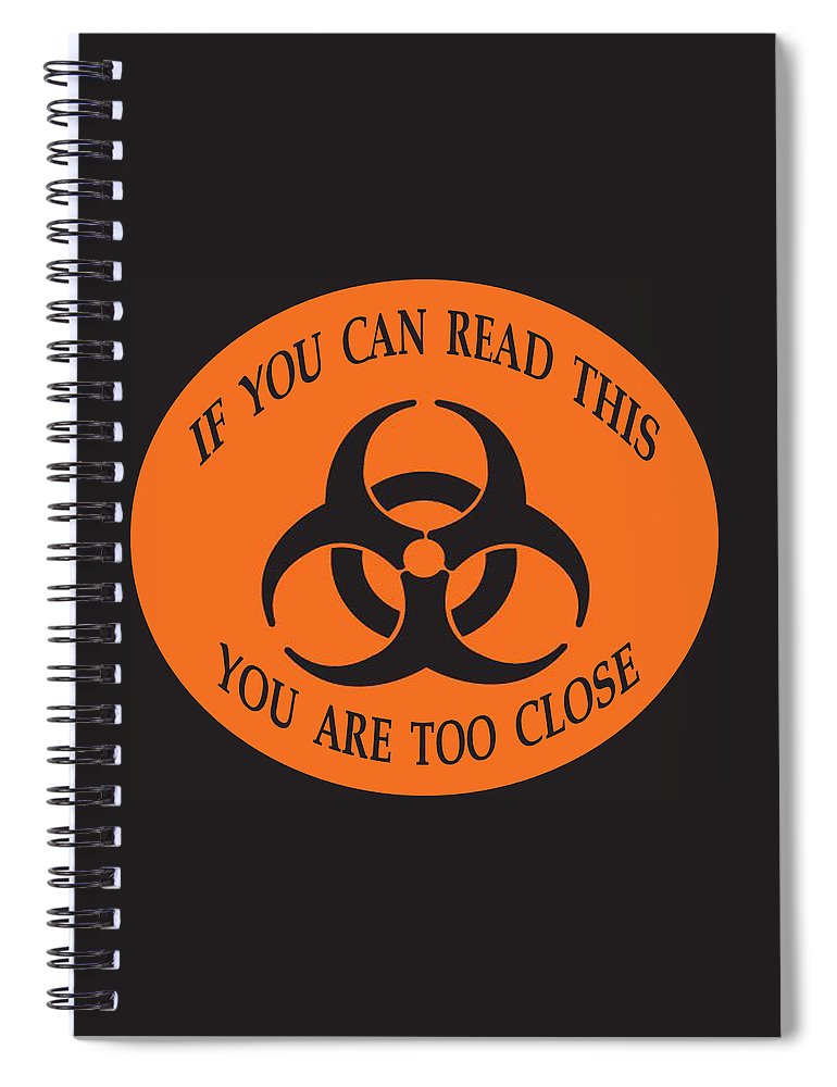 Pandemic Mask 2 - Spiral Notebook