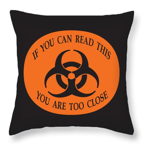 Pandemic Mask 2 - Throw Pillow