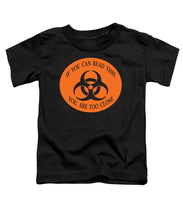 Load image into Gallery viewer, Pandemic Mask 2 - Toddler T-Shirt
