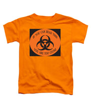 Load image into Gallery viewer, Pandemic Mask 2 - Toddler T-Shirt
