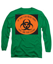 Load image into Gallery viewer, Pandemic Mask 2 - Long Sleeve T-Shirt
