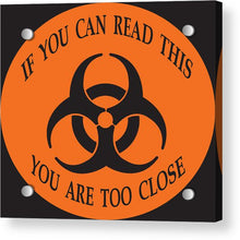 Load image into Gallery viewer, Pandemic Mask 2 - Acrylic Print
