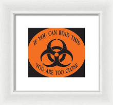 Load image into Gallery viewer, Pandemic Mask 2 - Framed Print
