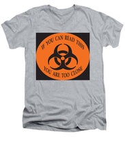 Load image into Gallery viewer, Pandemic Mask 2 - Men&#39;s V-Neck T-Shirt
