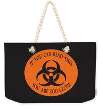 Load image into Gallery viewer, Pandemic Mask 2 - Weekender Tote Bag
