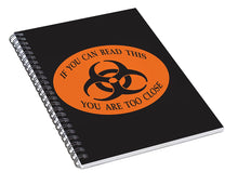 Load image into Gallery viewer, Pandemic Mask 2 - Spiral Notebook
