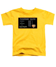 Load image into Gallery viewer, Pandemic Math 1 - Toddler T-Shirt
