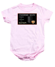 Load image into Gallery viewer, Pandemic Math 1 - Baby Onesie
