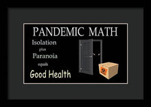 Load image into Gallery viewer, Pandemic Math 1 - Framed Print
