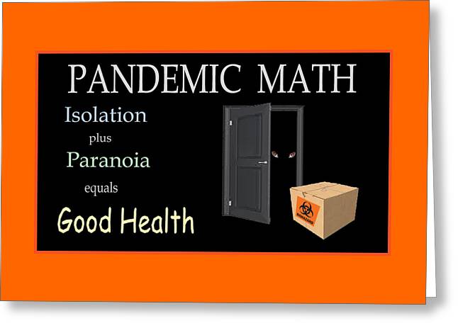 Pandemic Math 1 - Greeting Card