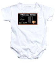 Load image into Gallery viewer, Pandemic Math 1 - Baby Onesie
