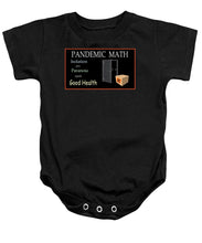 Load image into Gallery viewer, Pandemic Math 1 - Baby Onesie
