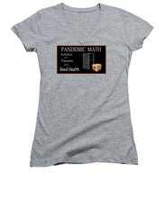 Load image into Gallery viewer, Pandemic Math 1 - Women&#39;s V-Neck
