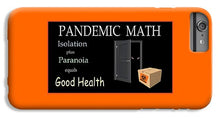 Load image into Gallery viewer, Pandemic Math 1 - Phone Case
