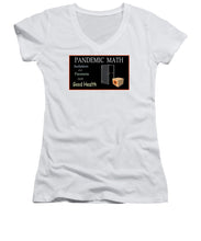 Load image into Gallery viewer, Pandemic Math 1 - Women&#39;s V-Neck
