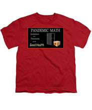 Load image into Gallery viewer, Pandemic Math 1 - Youth T-Shirt
