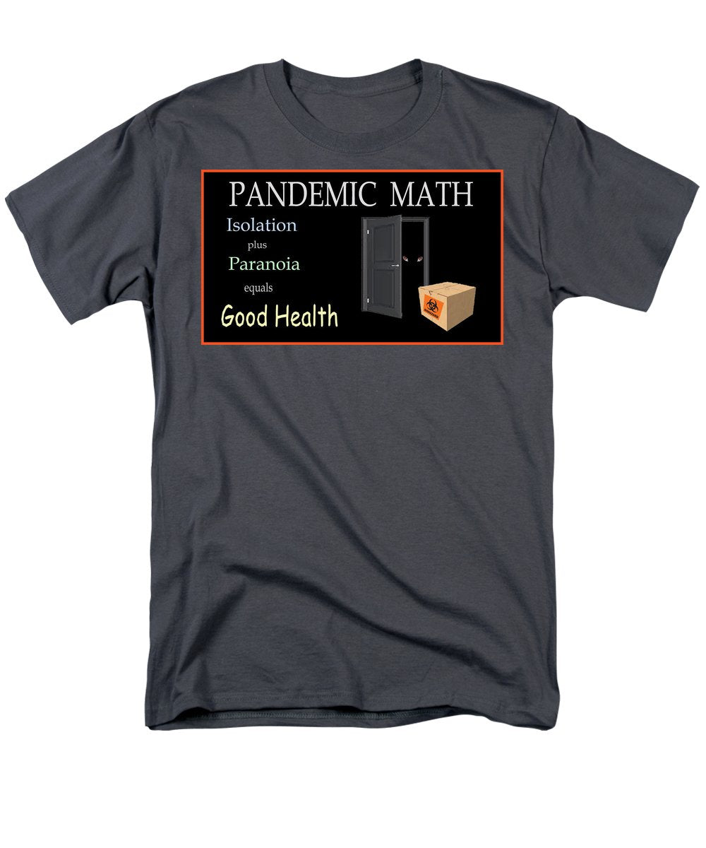 Pandemic Math 1 - Men's T-Shirt  (Regular Fit)