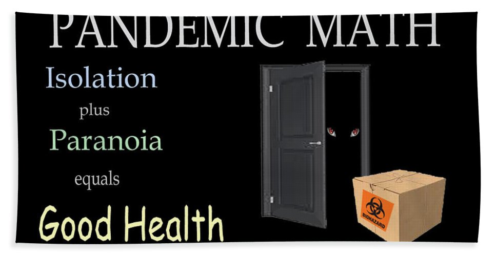 Pandemic Math 1 - Bath Towel