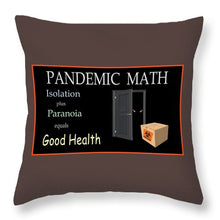 Load image into Gallery viewer, Pandemic Math 1 - Throw Pillow
