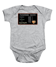 Load image into Gallery viewer, Pandemic Math 1 - Baby Onesie
