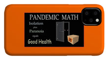 Load image into Gallery viewer, Pandemic Math 1 - Phone Case
