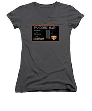 Load image into Gallery viewer, Pandemic Math 1 - Women&#39;s V-Neck
