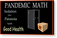 Load image into Gallery viewer, Pandemic Math 1 - Acrylic Print
