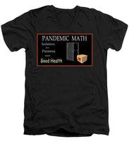 Load image into Gallery viewer, Pandemic Math 1 - Men&#39;s V-Neck T-Shirt
