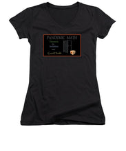 Load image into Gallery viewer, Pandemic Math - Women&#39;s V-Neck
