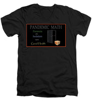 Load image into Gallery viewer, Pandemic Math - Men&#39;s V-Neck T-Shirt
