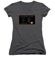 Load image into Gallery viewer, Pandemic Math - Women&#39;s V-Neck
