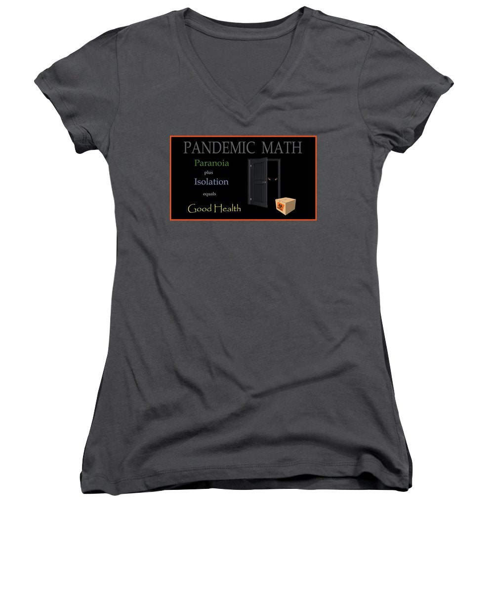 Pandemic Math - Women's V-Neck
