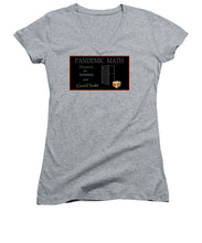 Load image into Gallery viewer, Pandemic Math - Women&#39;s V-Neck
