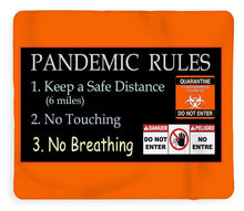Load image into Gallery viewer, Pandemic Rules 1 - Blanket
