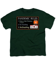 Load image into Gallery viewer, Pandemic Rules 1 - Youth T-Shirt
