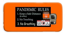 Load image into Gallery viewer, Pandemic Rules 1 - Phone Case
