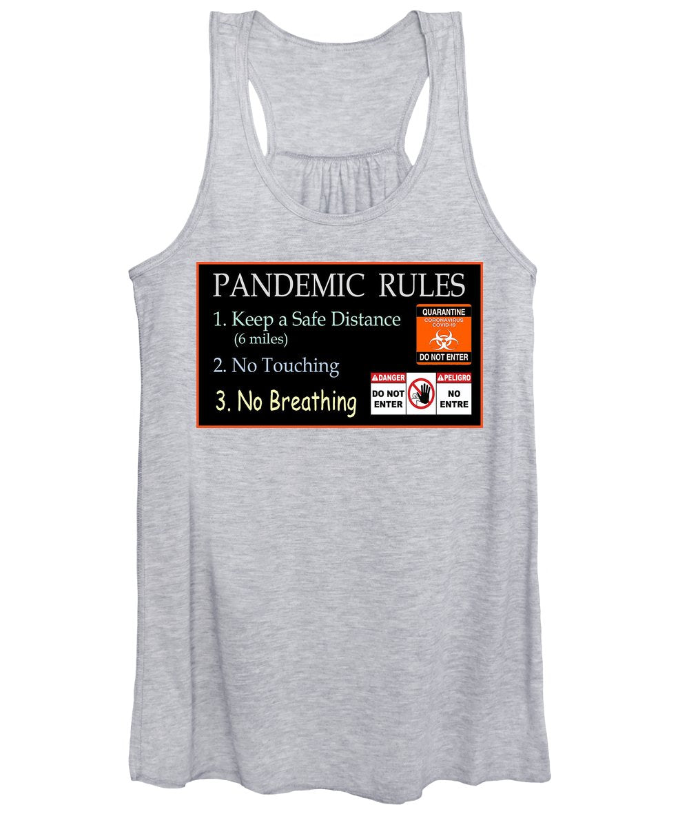 Pandemic Rules 1 - Women's Tank Top