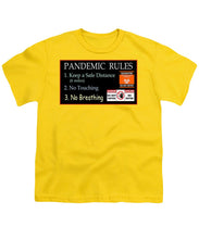 Load image into Gallery viewer, Pandemic Rules 1 - Youth T-Shirt

