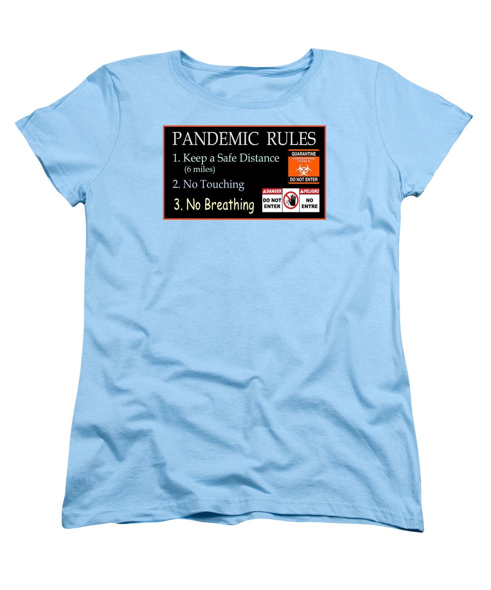 Pandemic Rules 1 - Women's T-Shirt (Standard Fit)