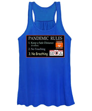 Load image into Gallery viewer, Pandemic Rules 1 - Women&#39;s Tank Top
