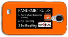 Load image into Gallery viewer, Pandemic Rules 1 - Phone Case
